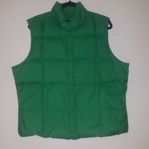 Land's End Winter Down Puffer Vest. XL 18-20.